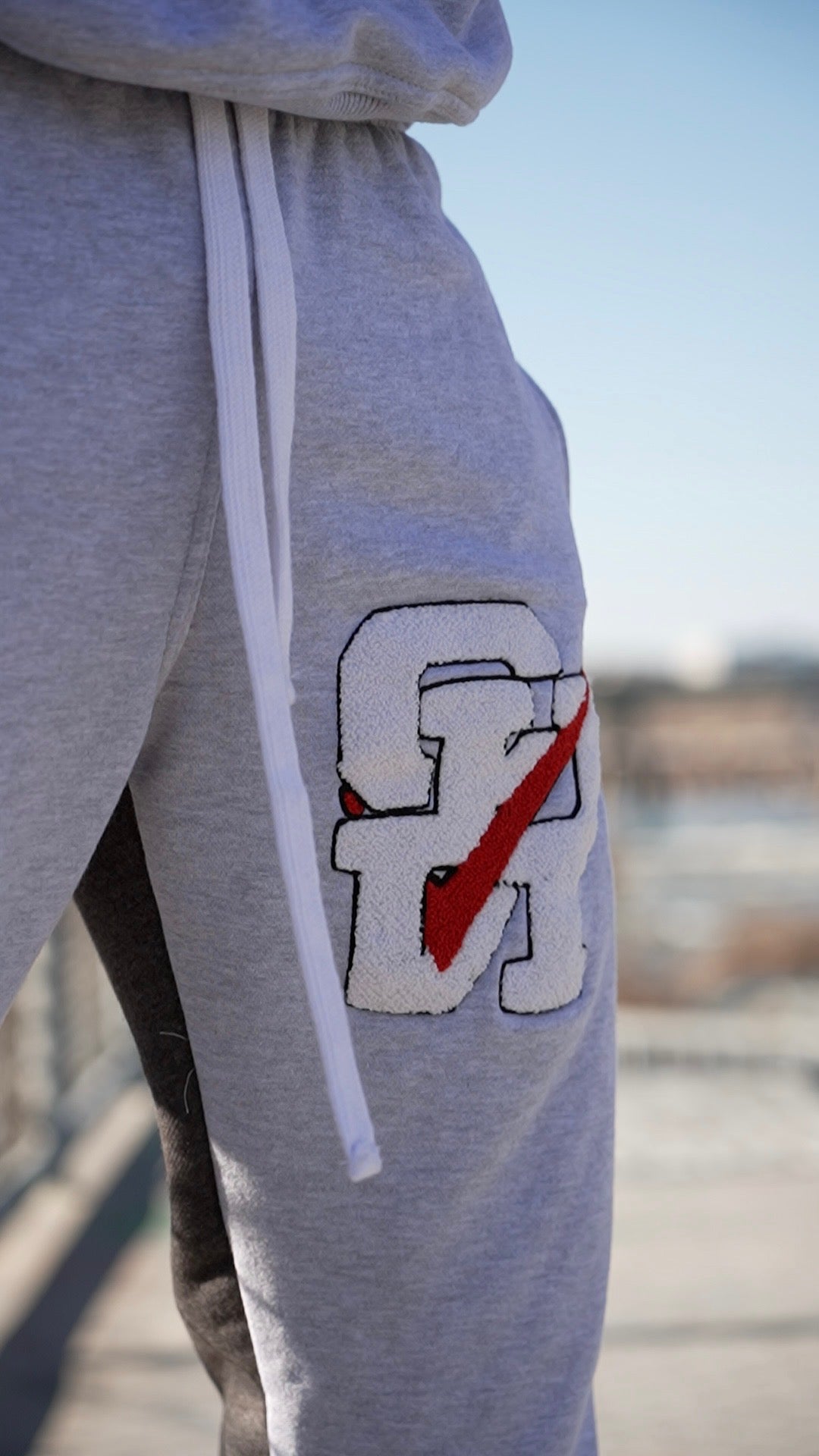Classic C.U.N Logo 2-Tone Sweatpants