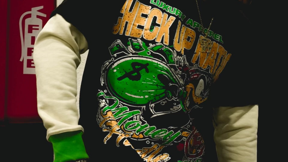 Money Is My Energy Double Layer Tee