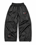 "Black Opp" Nylon Ultra Baggy Pants