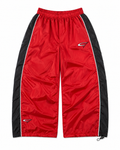 "Red Check" Ultra Baggy Nylon Pants