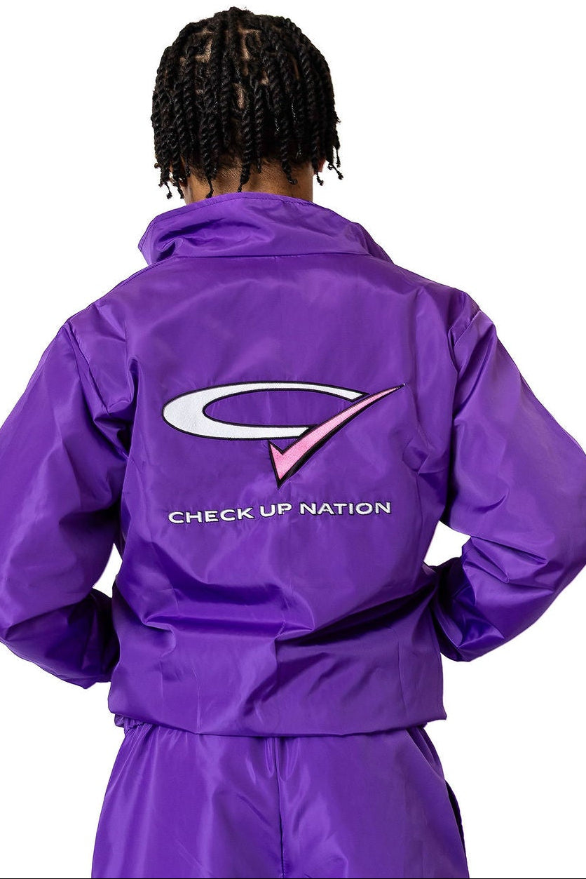 "Purple Reign" Nylon Jacket