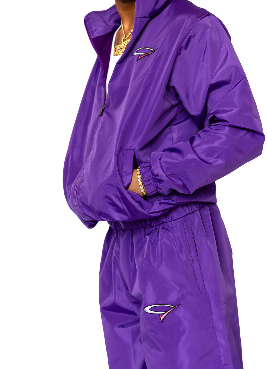 "Purple Reign" Nylon Jacket