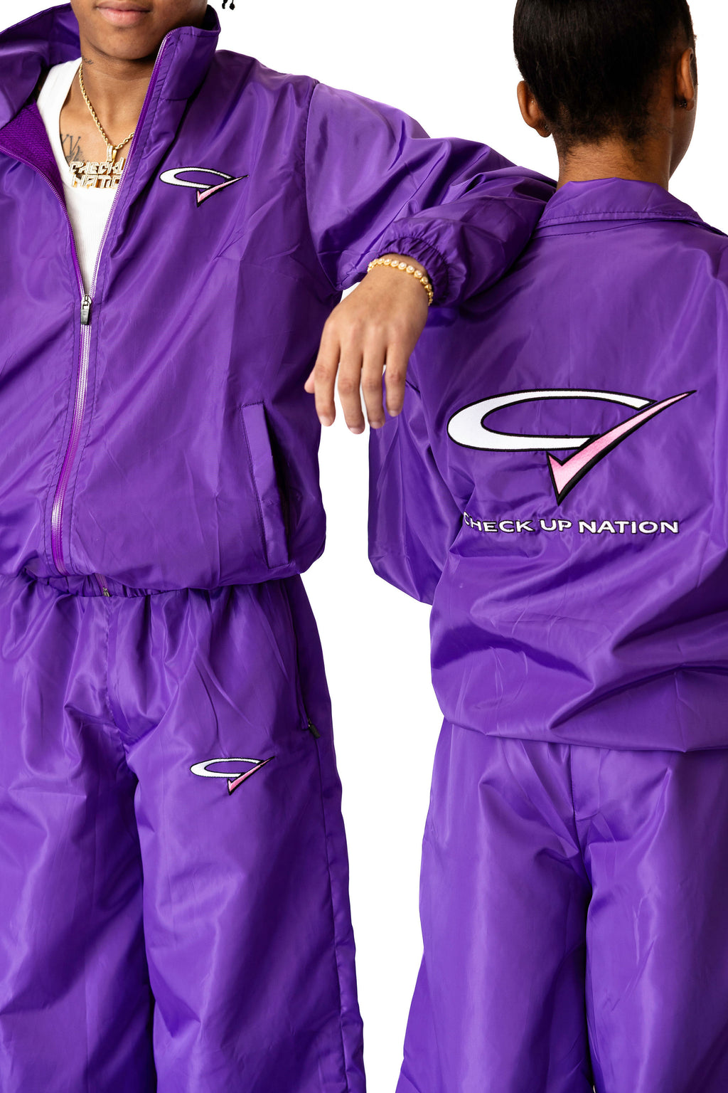 "Purple Reign" Nylon Jacket