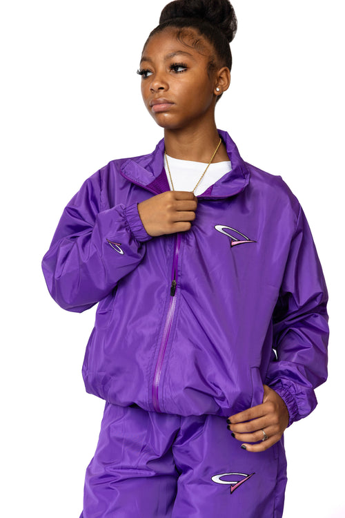"Purple Reign" Nylon Jacket