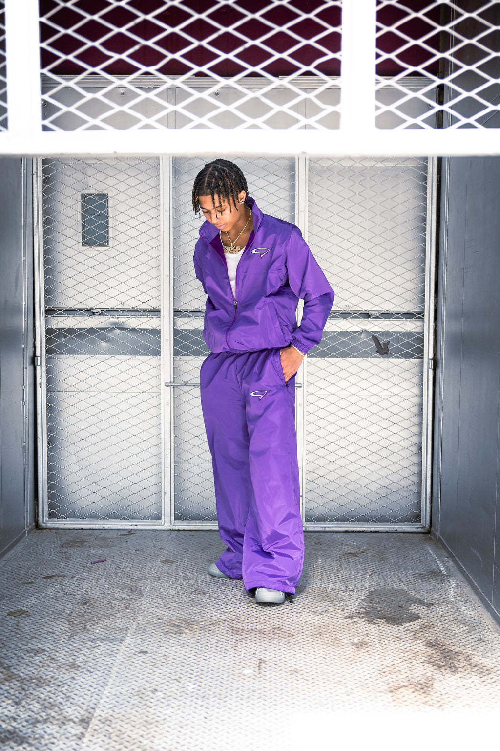 "Purple Reign" Nylon Jacket
