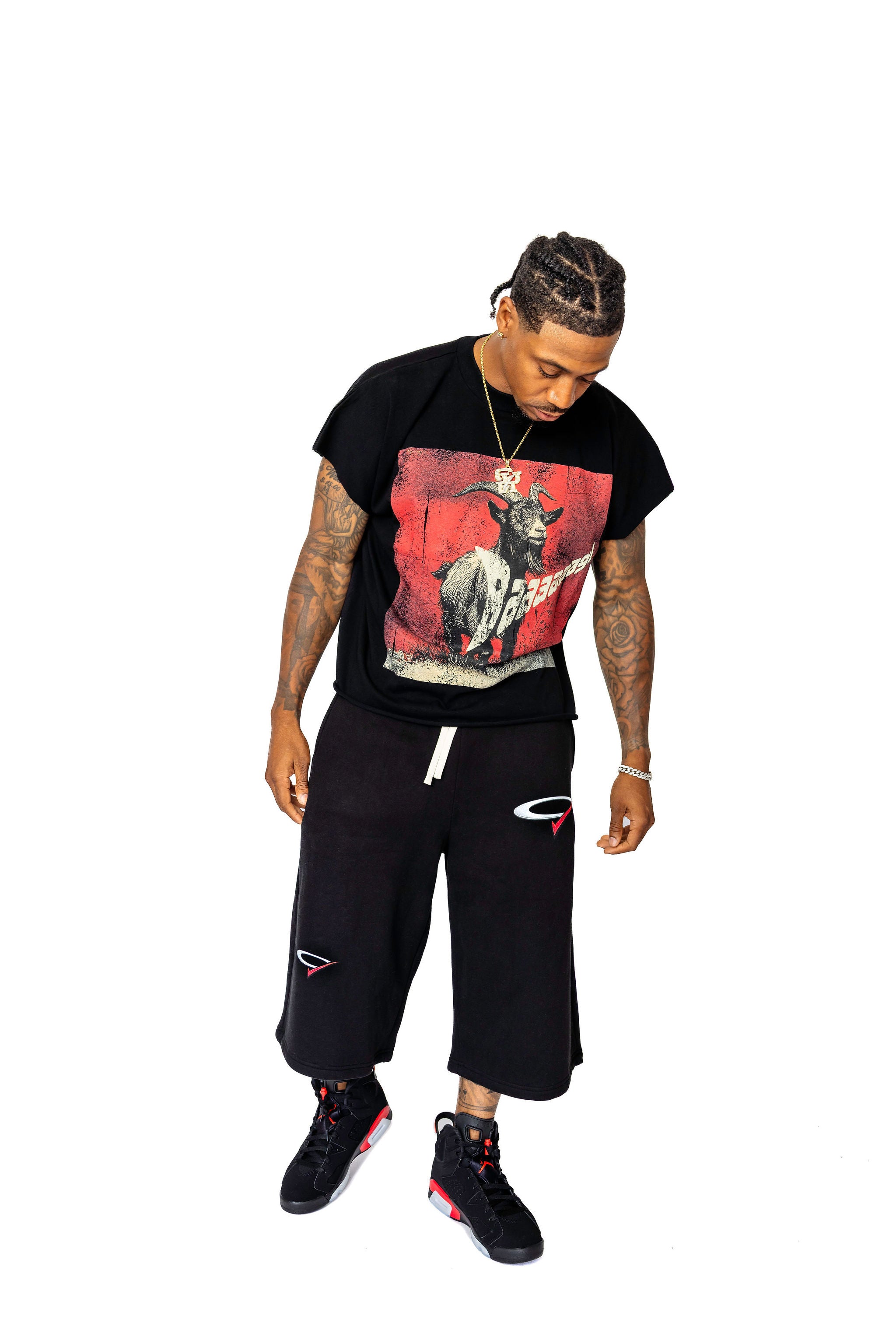 Goat BAAAAG Raw Edge Cut-Off