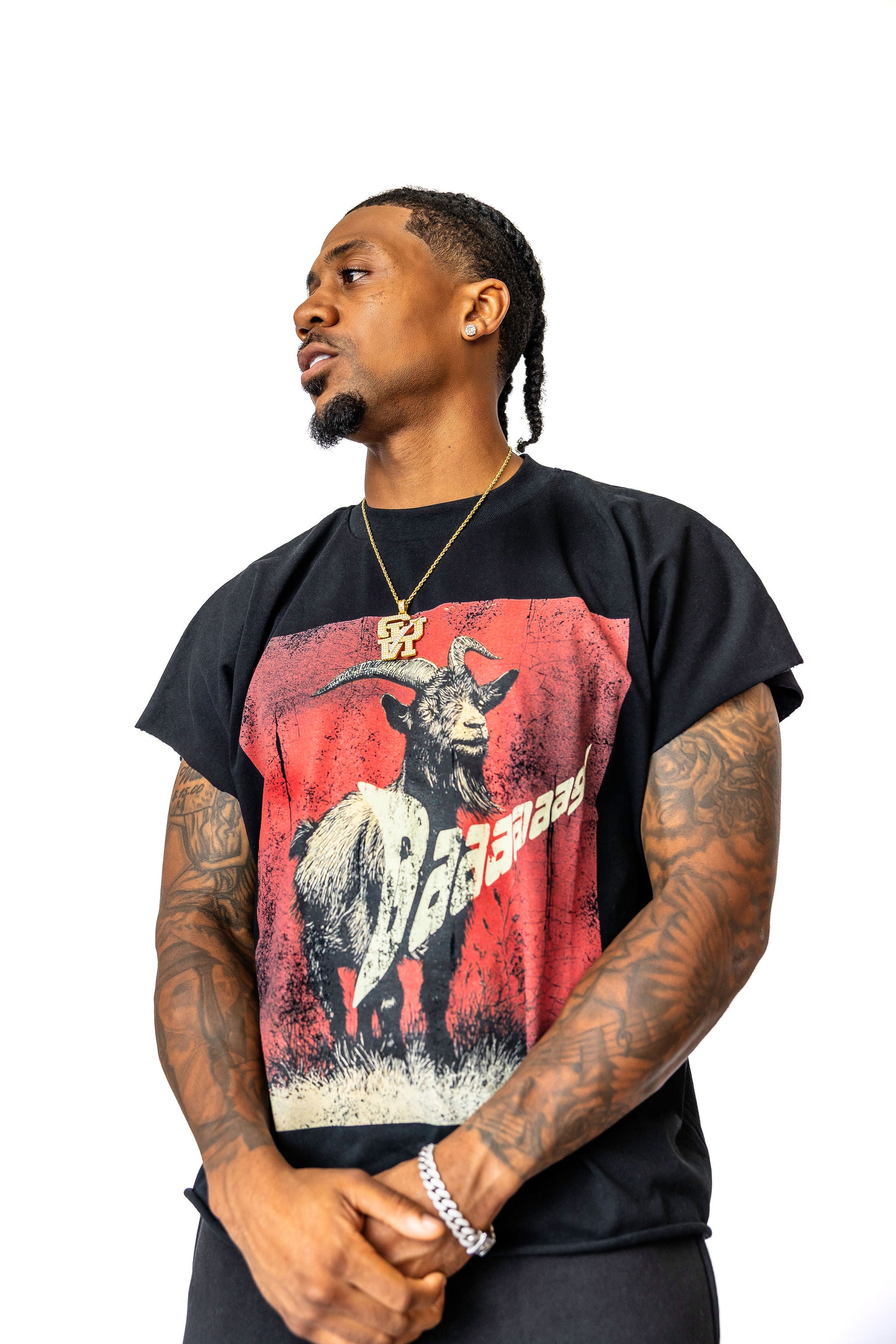 Goat BAAAAG Raw Edge Cut-Off