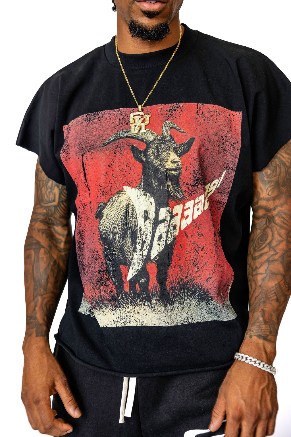 Goat BAAAAG Raw Edge Cut-Off