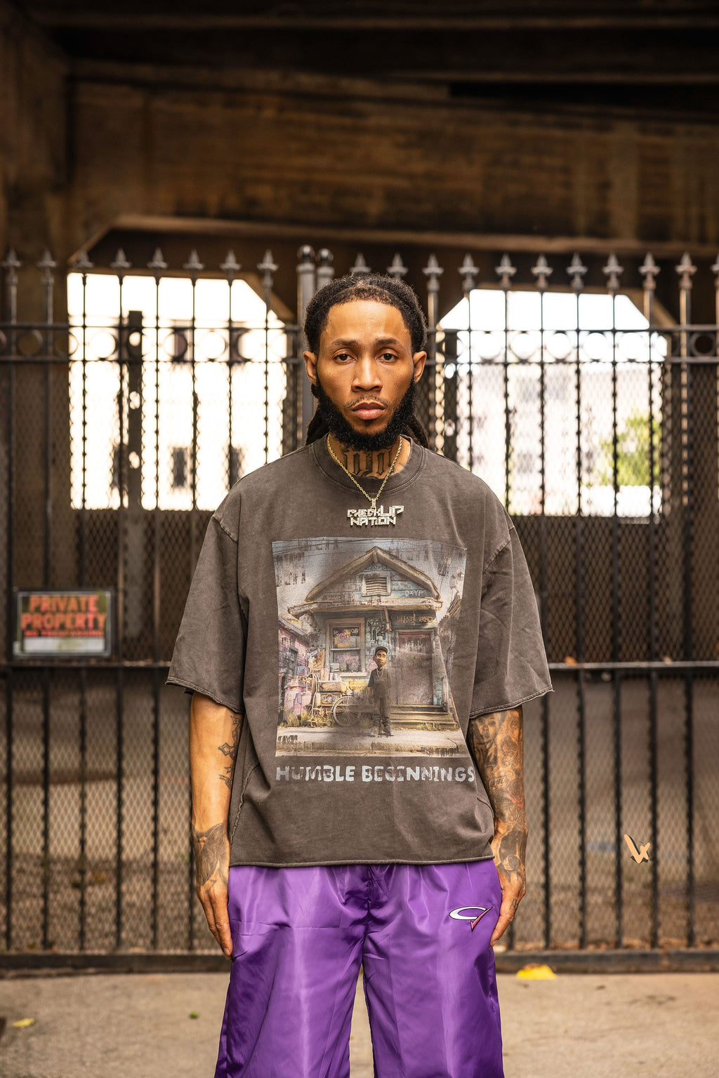 'Humble Beginnings' Traphouse Boy Tee