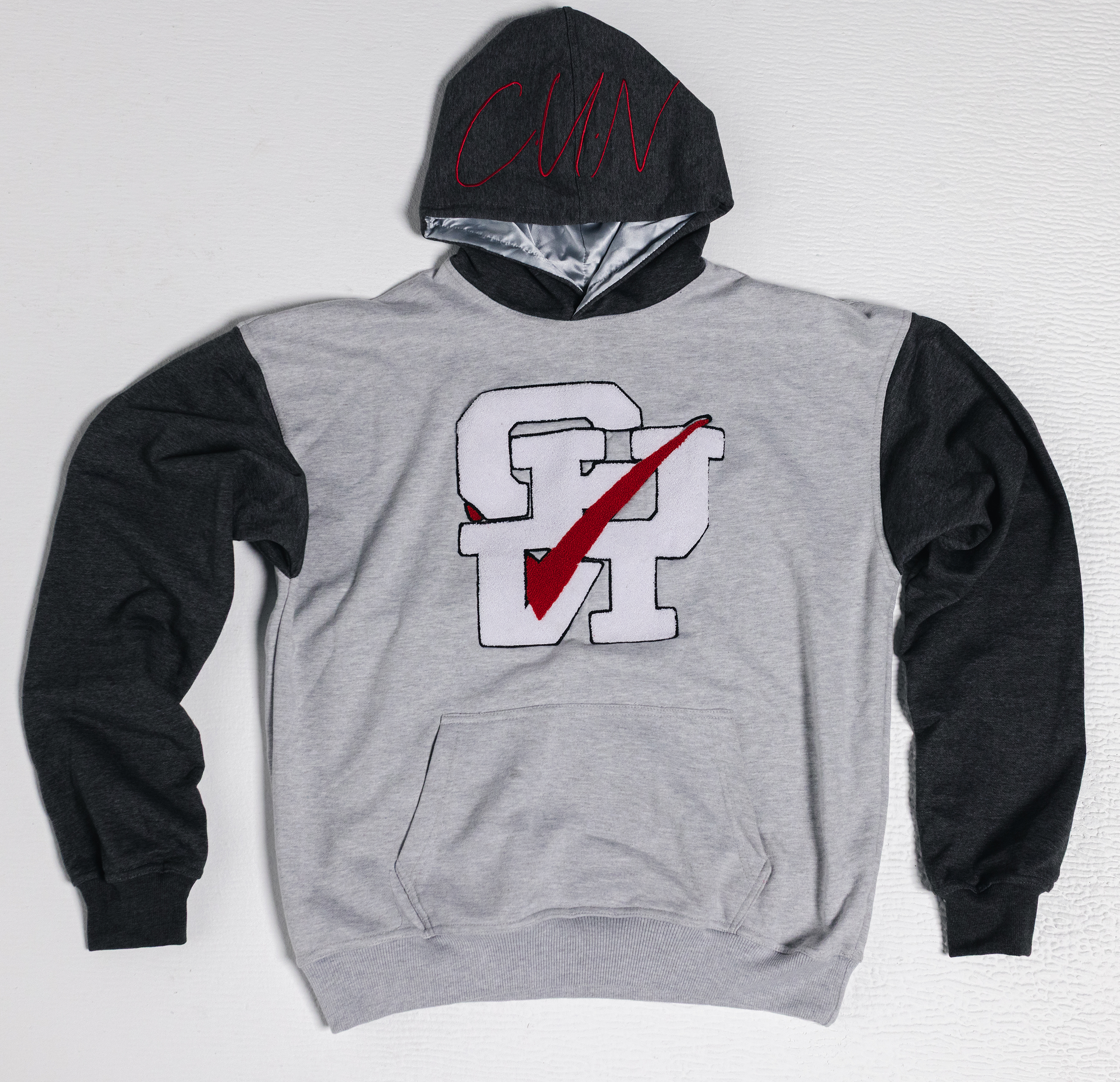 Classic C.U.N Logo 2-Tone Hoodie