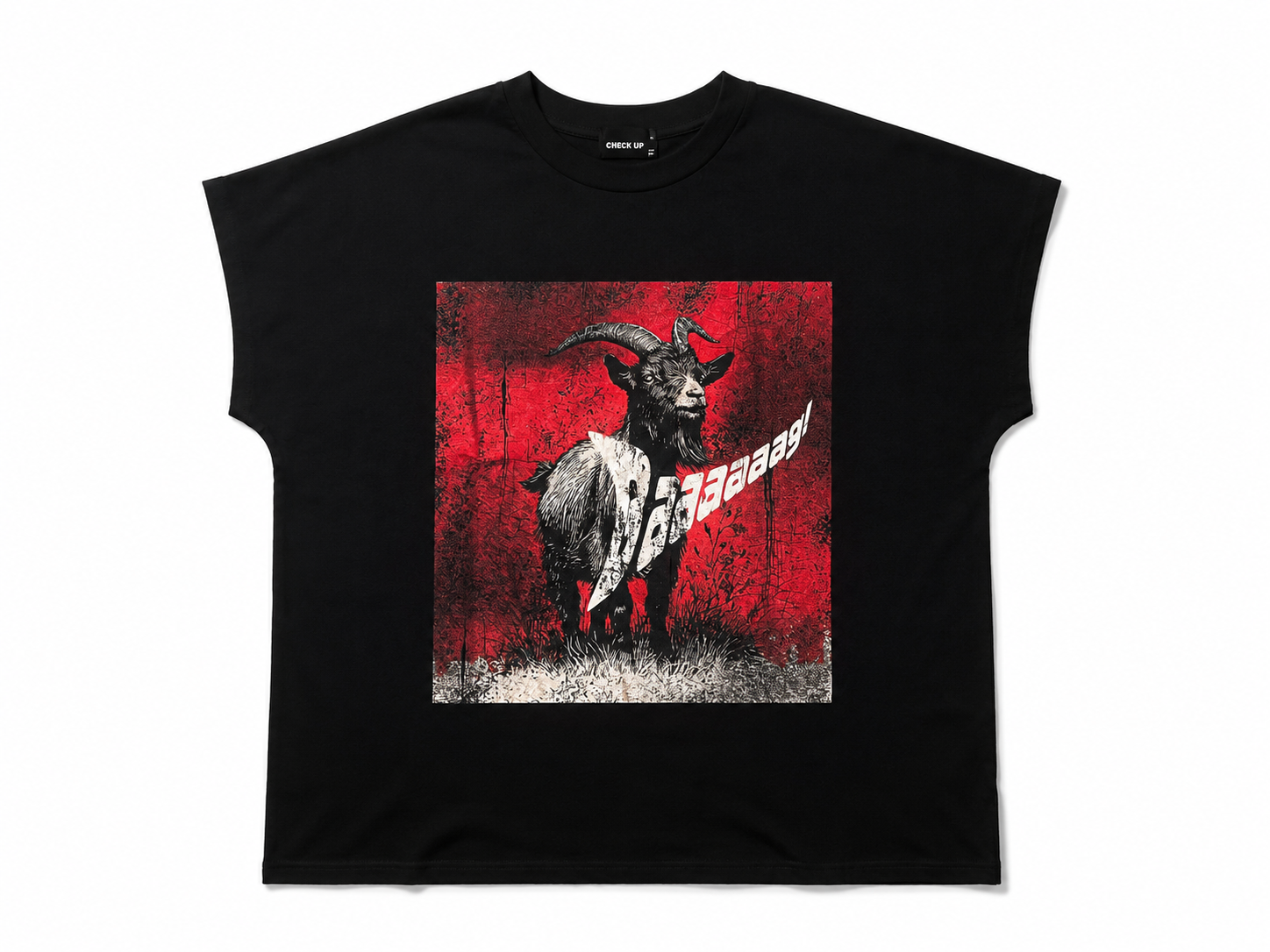 Goat BAAAAG Raw Edge Cut-Off