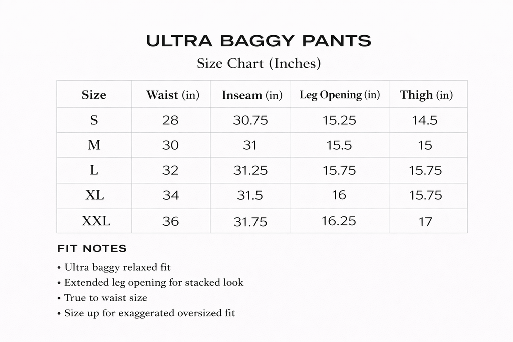 "Black Opp" Nylon Ultra Baggy Pants