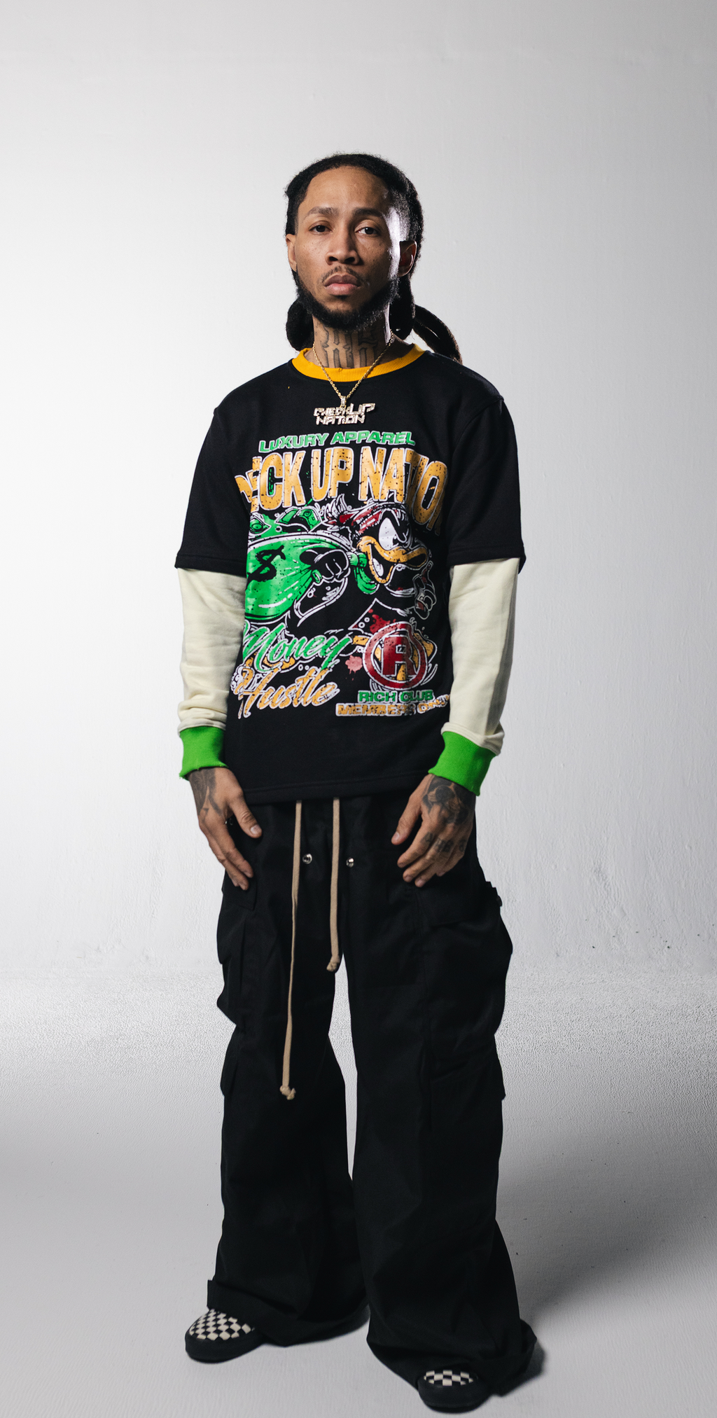Money Is My Energy Double Layer Tee