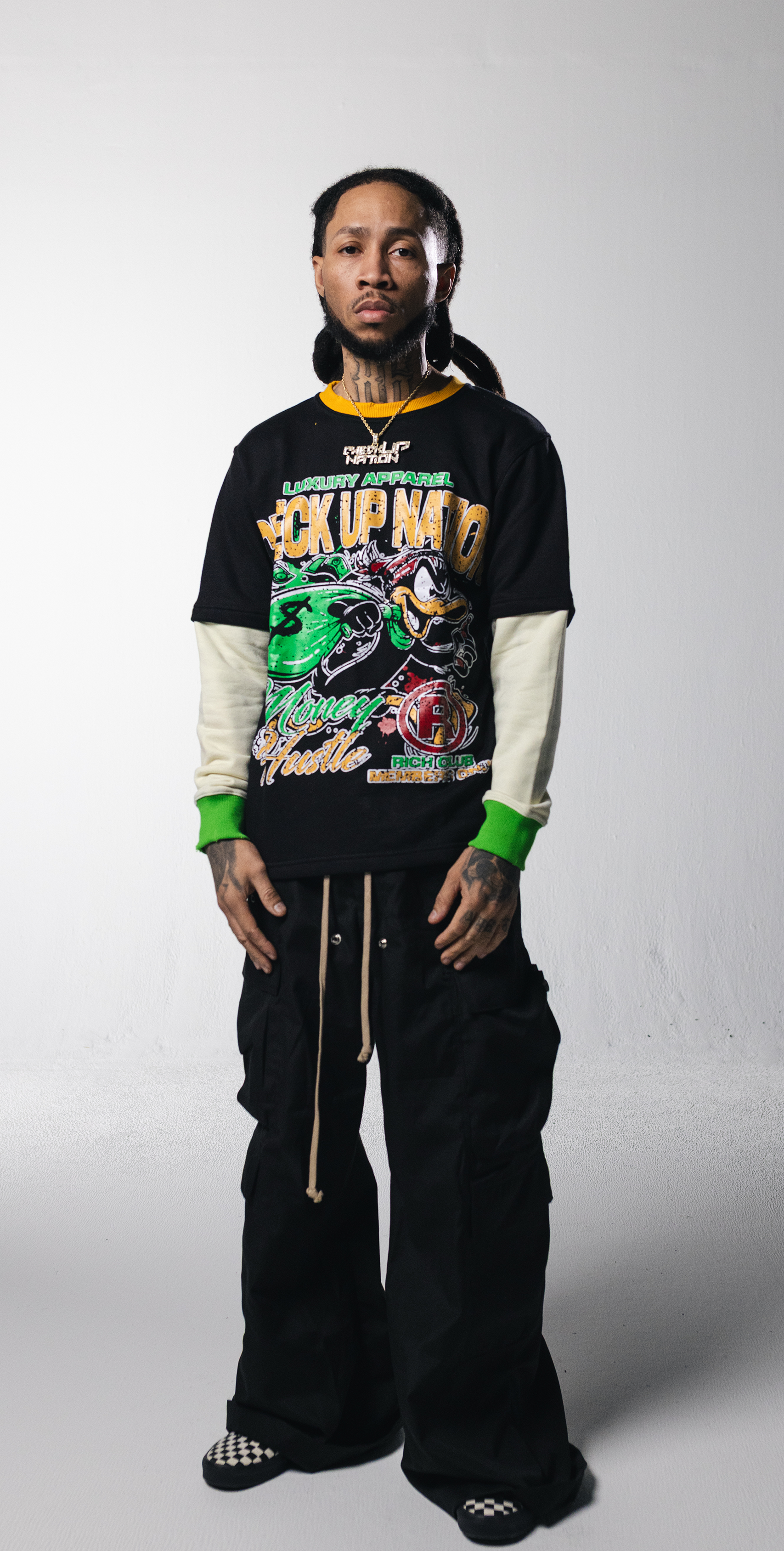 Money Is My Energy Double Layer Tee