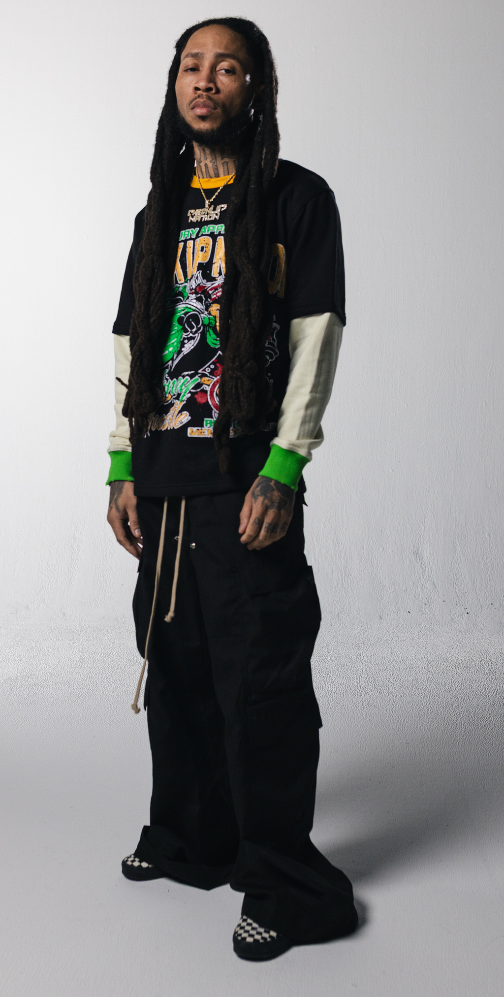 Money Is My Energy Double Layer Tee