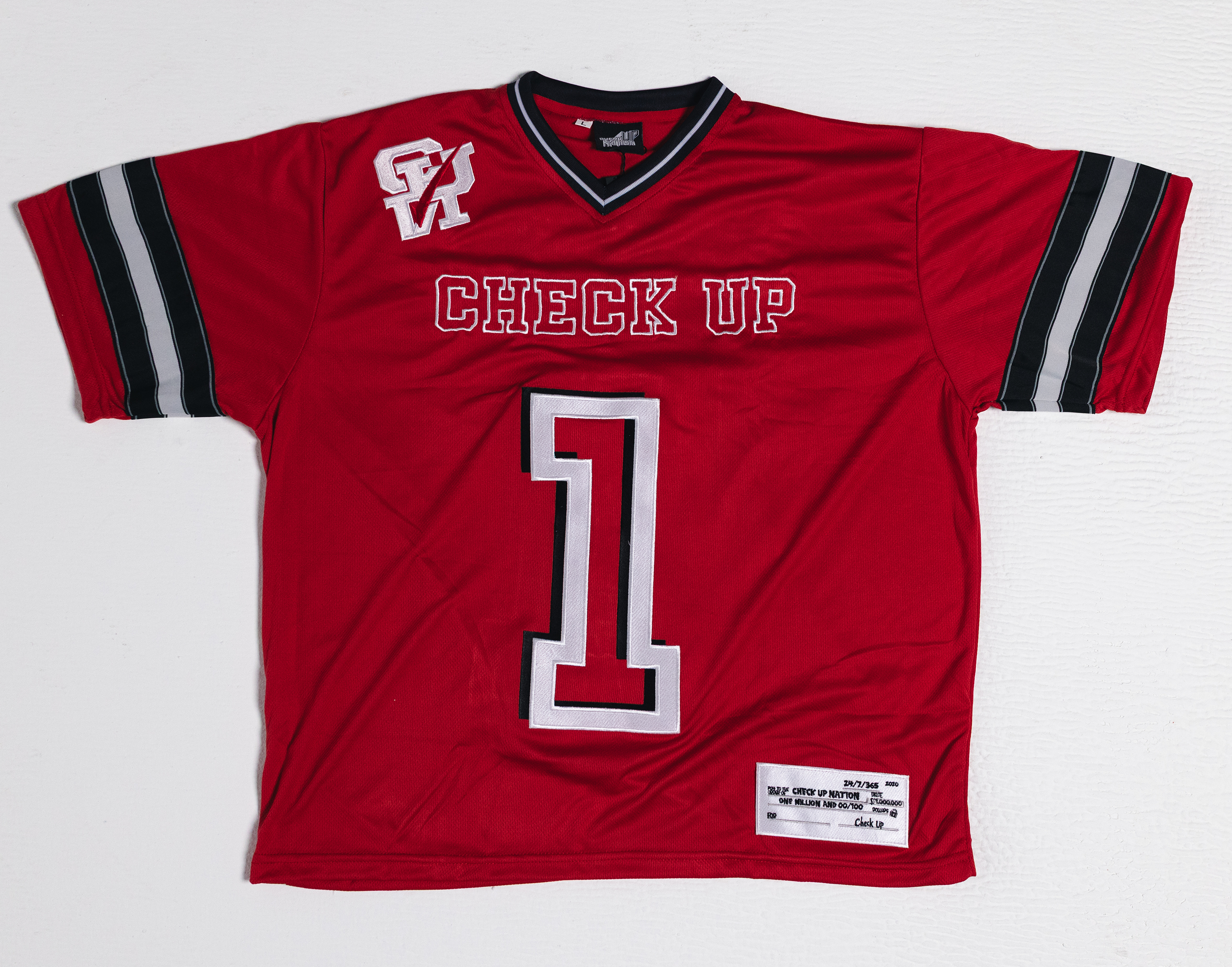 CHECK UP NATION " UNO" JERSEY Unisex
