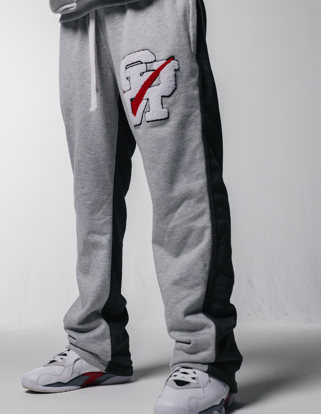 Classic C.U.N Logo 2-Tone Sweatpants